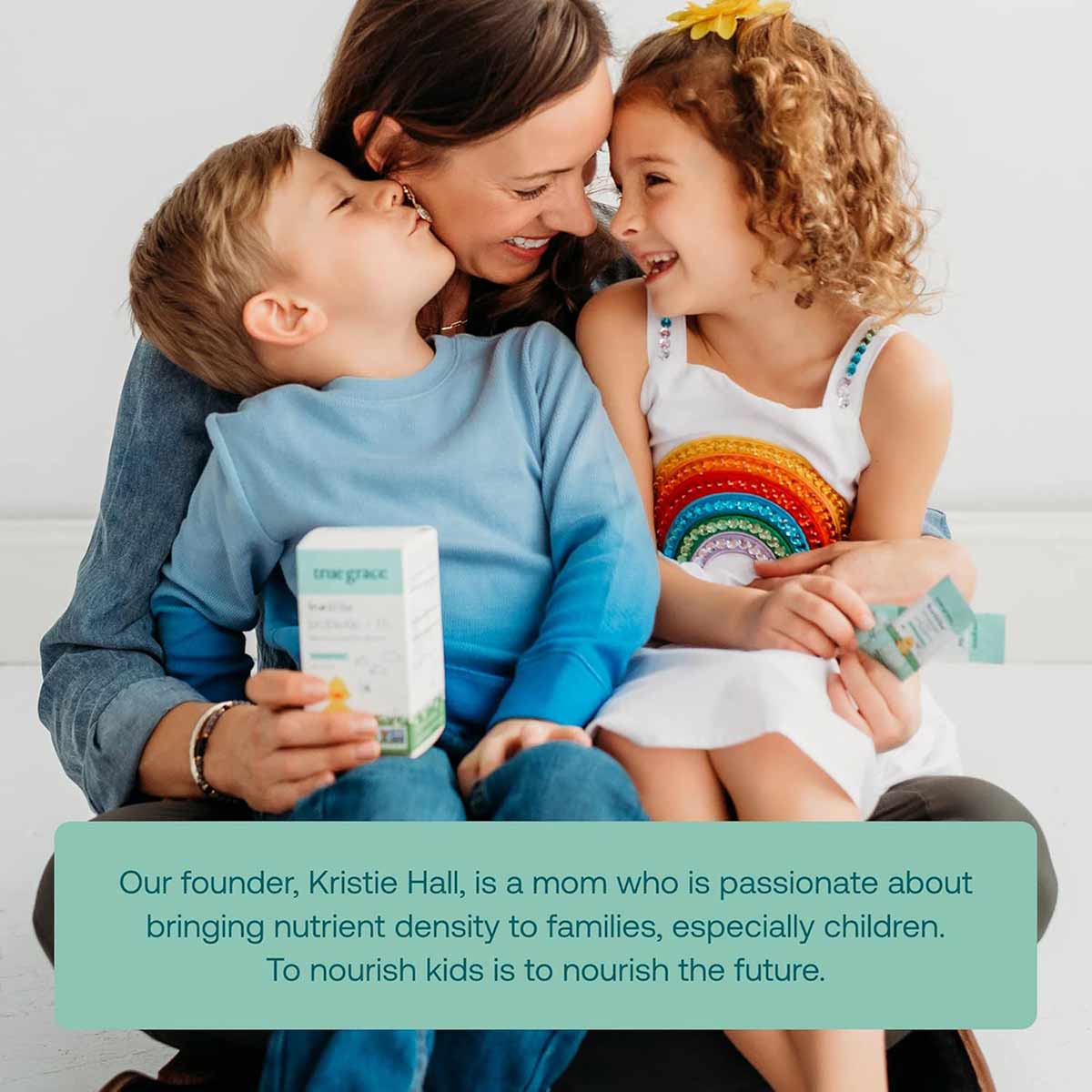 True Littles Probiotic + D3, 30 Stick Packs, by True Grace