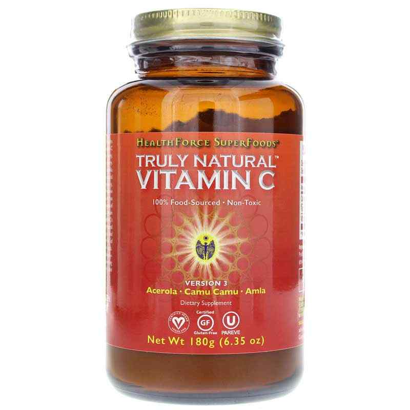 Truly Natural Vitamin C, 6.35 Oz, by Healthforce Superfoods