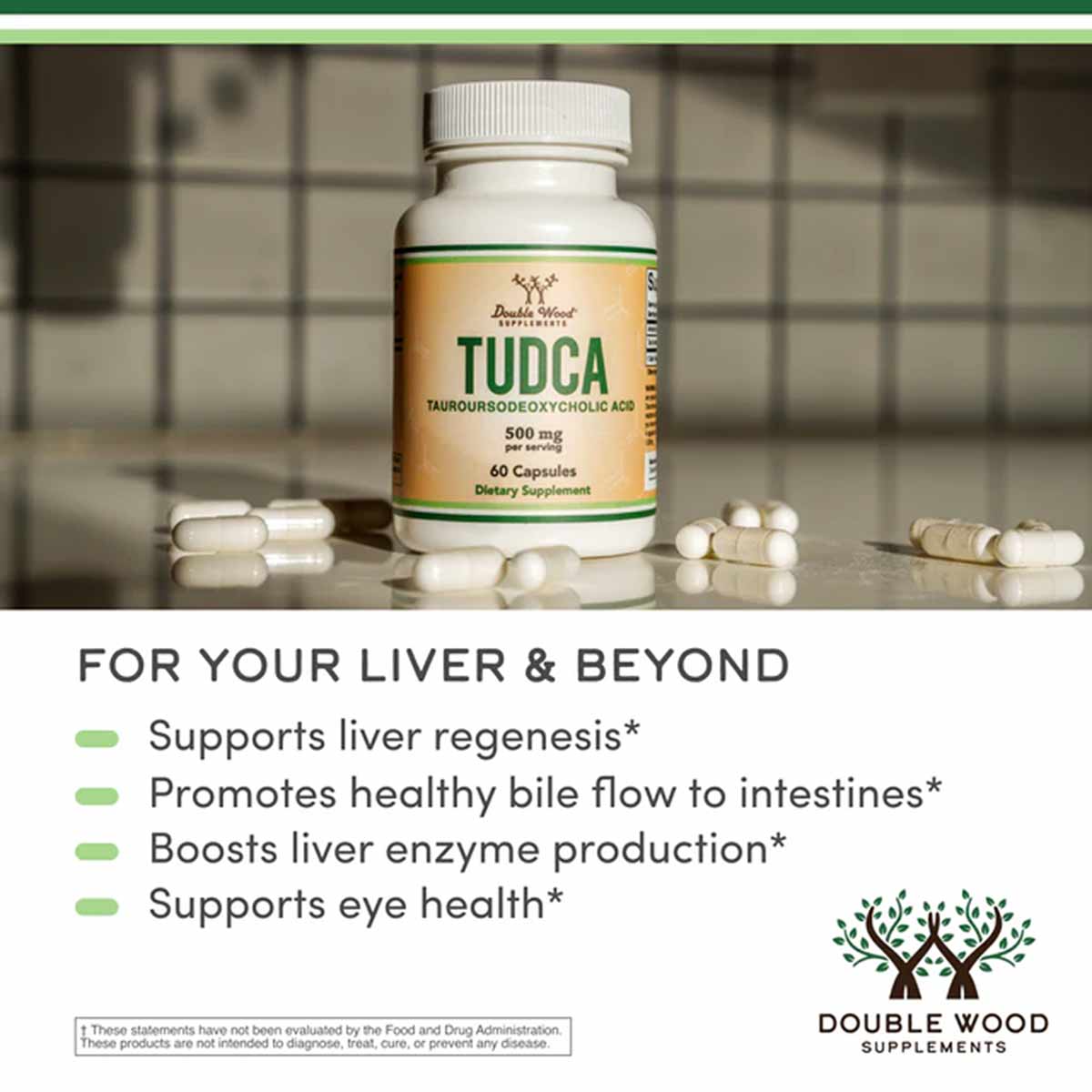 Tudca, by Double Wood Supplements