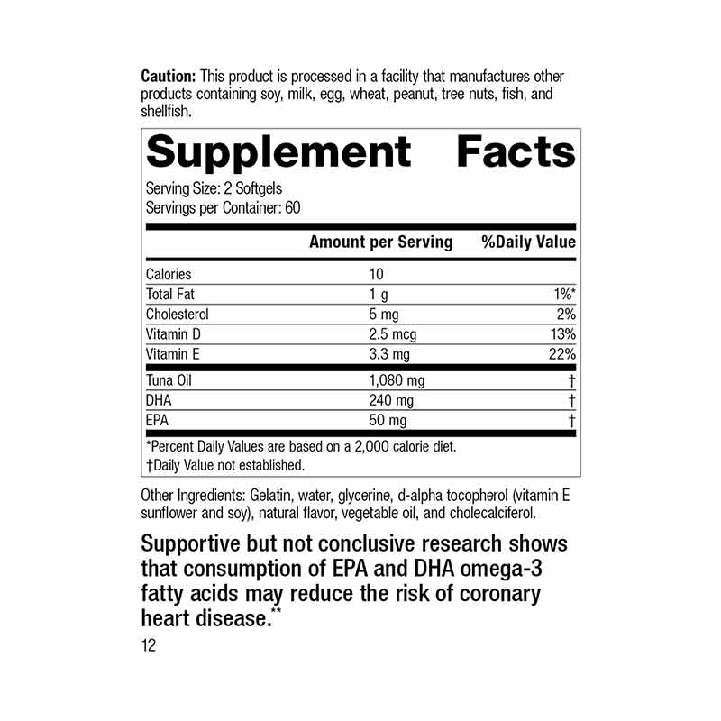 Tuna Omega-3 Chewable, by Standard Process, image #2