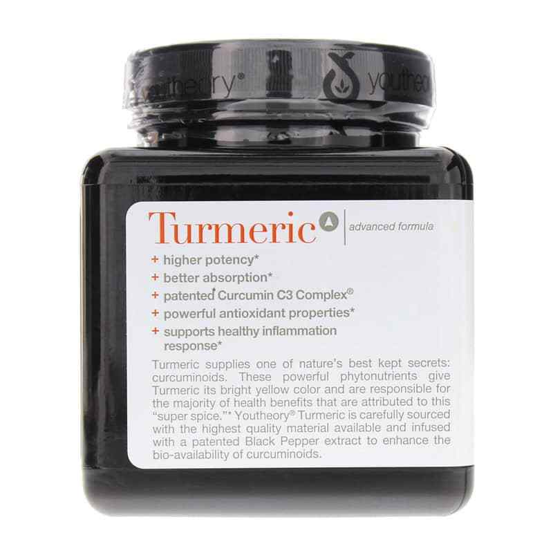Turmeric, 120 Tablets, by Youtheory, image #3