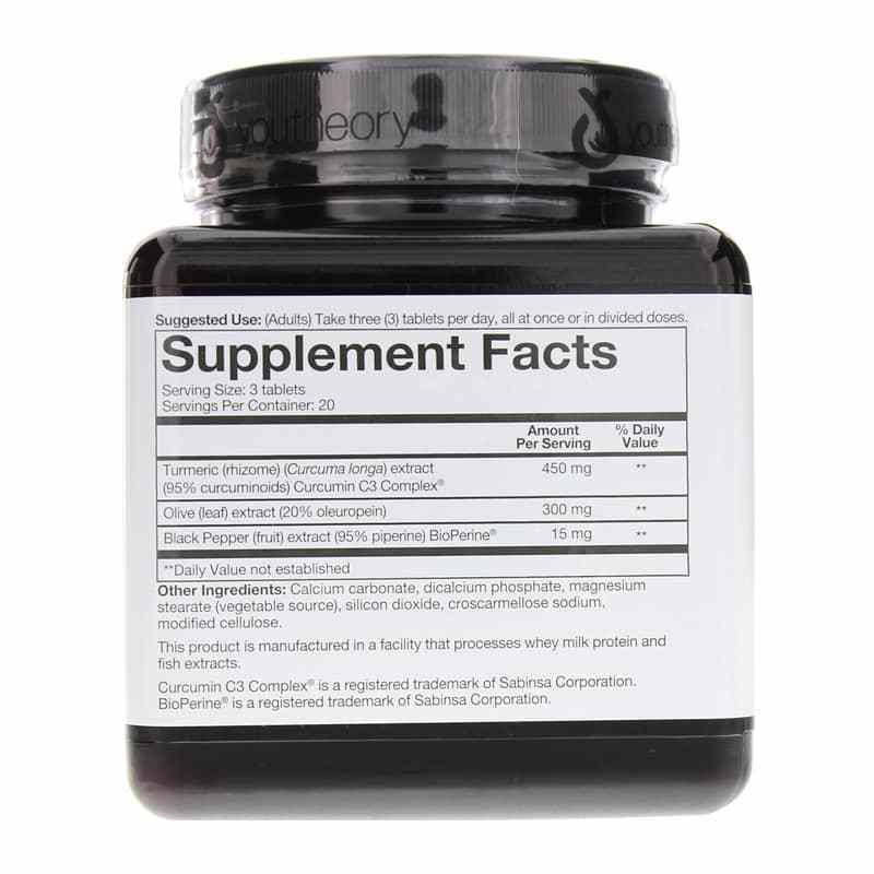 Turmeric, 60 Tablets, by Youtheory, image #2