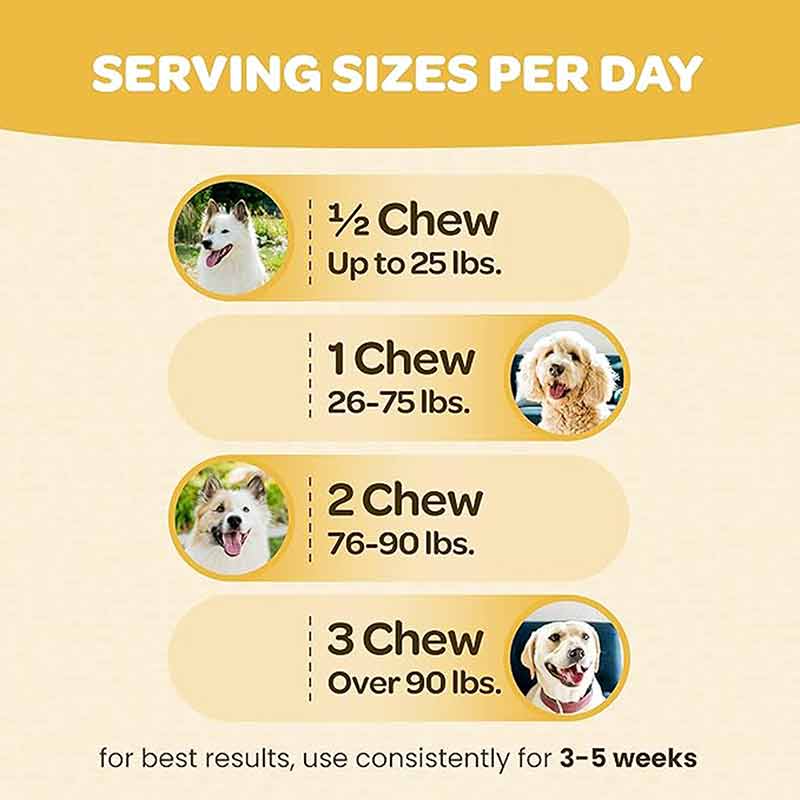 Turmeric & Collagen Chews, Chicken & Cheese, 90 Chews, by Ready Pet Go!, image #3
