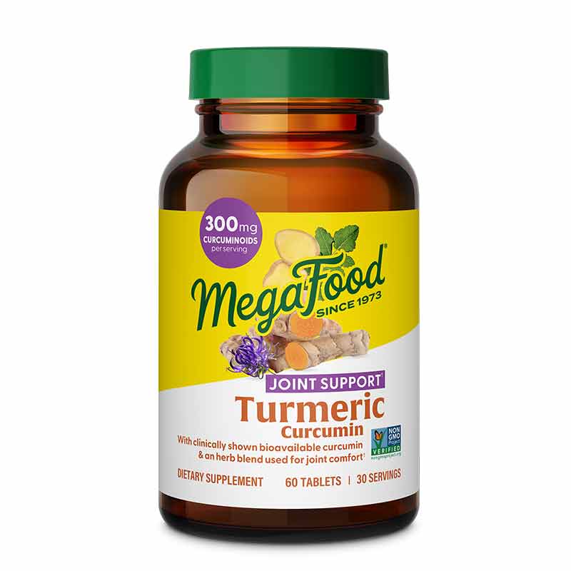 Turmeric Curcumin Extra Strength Joint, 60 Tablets, by Megafood
