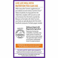 Turmeric Force, 120 Veg Capsules, by New Chapter, image #4