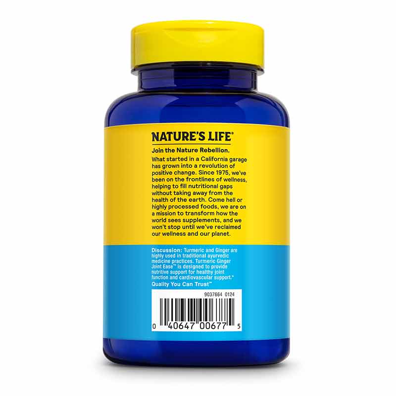 Turmeric Ginger Joint Ease, by Natures Life, image #2