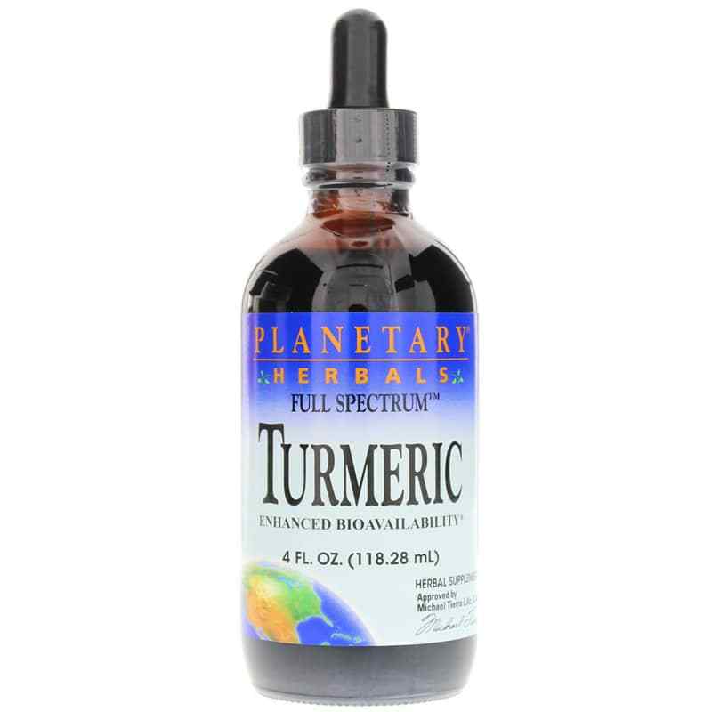 Turmeric Liquid Full Spectrum, PLH, 4 Oz, by Planetary Herbals