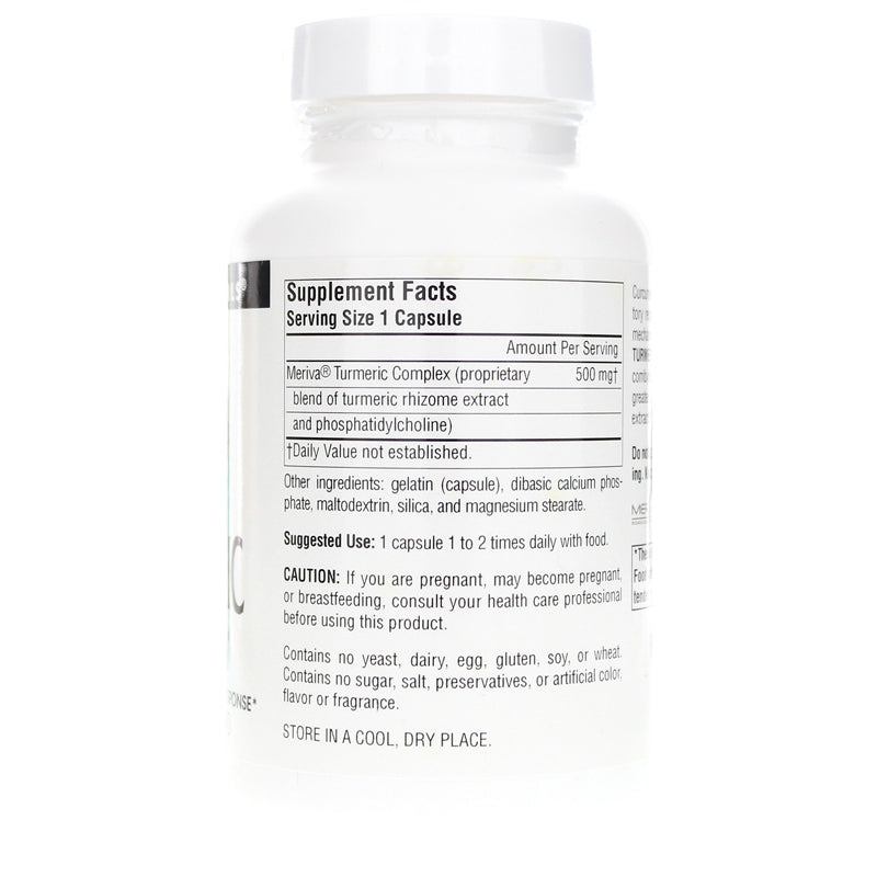 Turmeric with Meriva 500 Mg, 120 Capsules, by Source Naturals, image #2