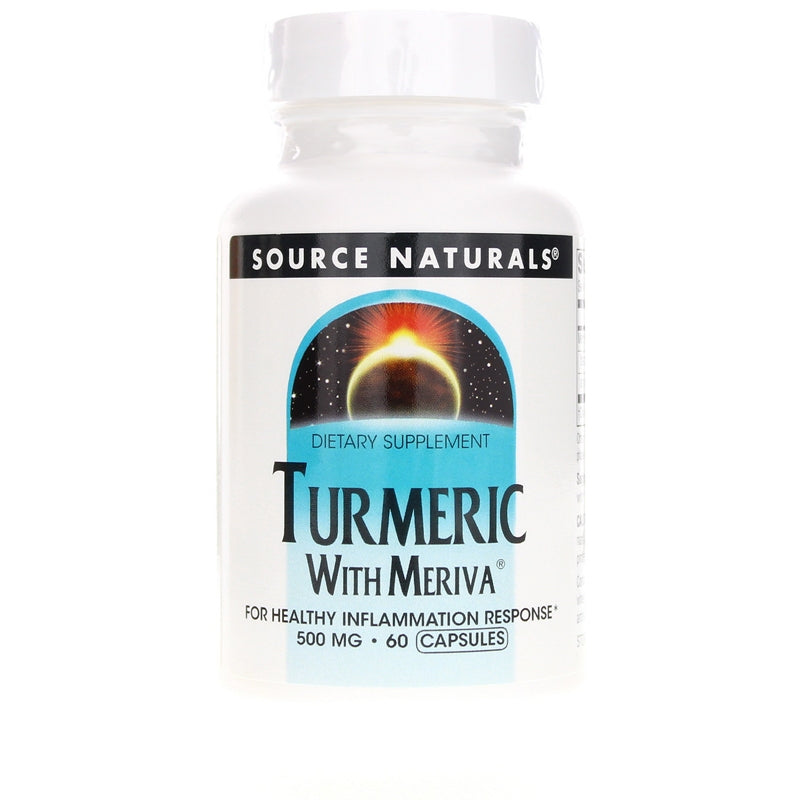 Turmeric with Meriva 500 Mg, 60 Capsules, by Source Naturals
