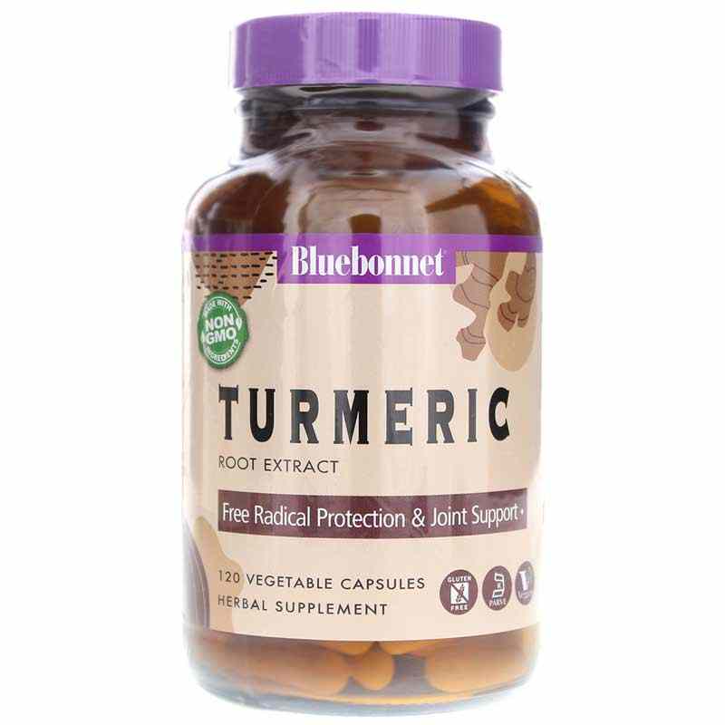 Turmeric Root Extract, 120 Veg Capsules, by Bluebonnet