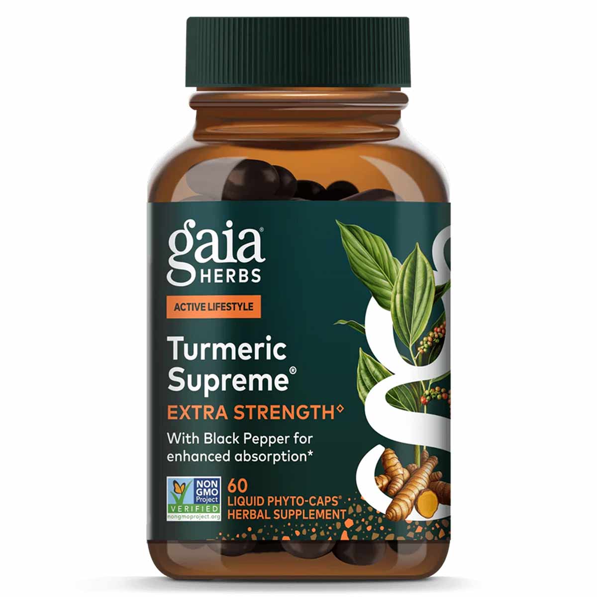 Turmeric Supreme Extra Strength, by Gaia Herbs