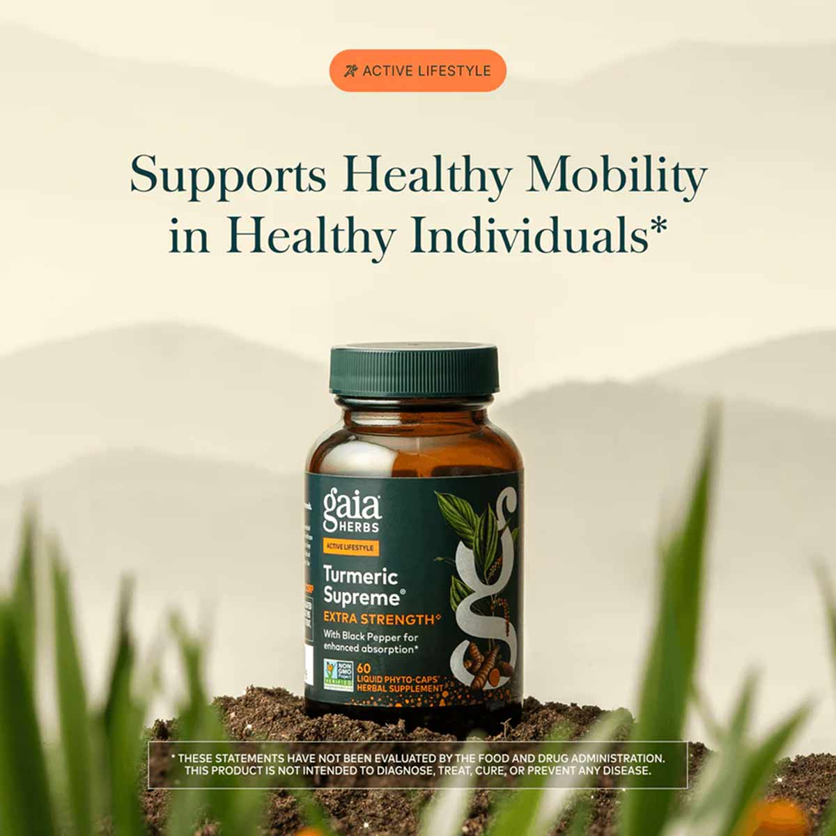 Turmeric Supreme Extra Strength, by Gaia Herbs