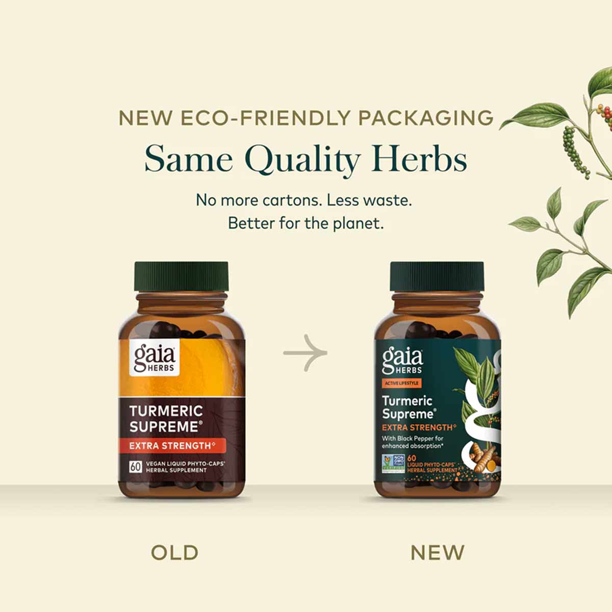 Turmeric Supreme Extra Strength, by Gaia Herbs