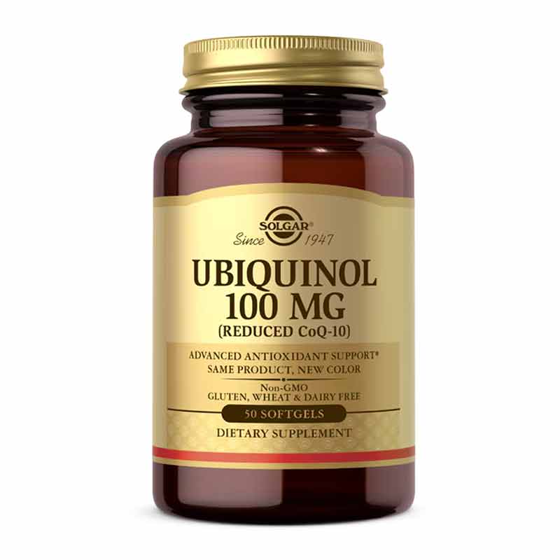 Ubiquinol 100 Mg, by Solgar