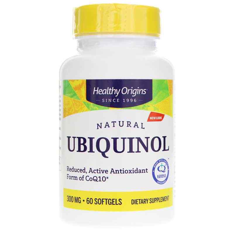 Ubiquinol 300 Mg, 60 Softgels, by Healthy Origins
