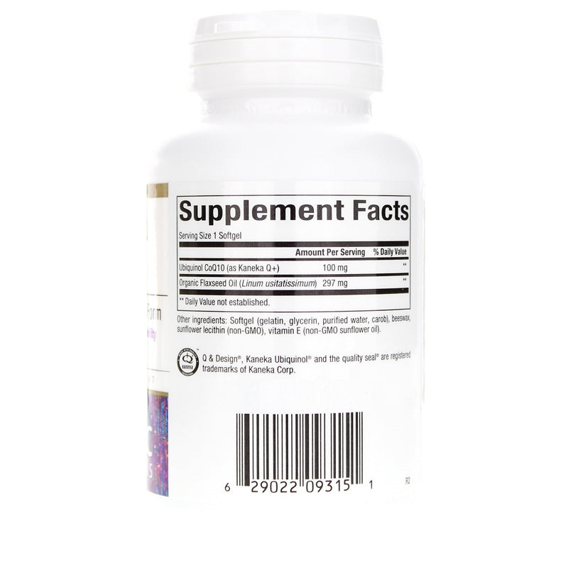 Ubiquinol CoQ10 100 Mg, by Bioclinic Naturals, image #2