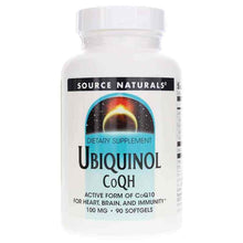 Ubiquinol CoQH 100 Mg, 90 Softgels, by Source Naturals