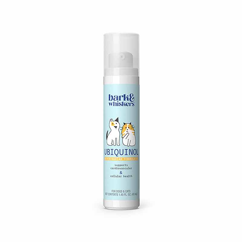 Ubiquinol Liquid Pump for Cats & Dogs, by Bark & Whiskers