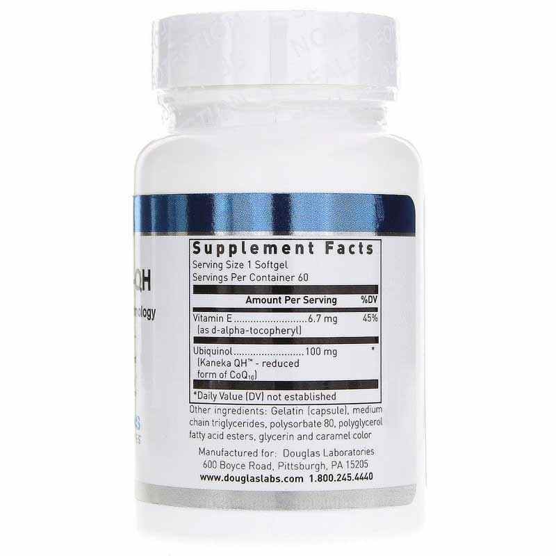 Ubiquinol-QH 100 Mg, 60 Softgels, by Douglas Laboratories, image #2