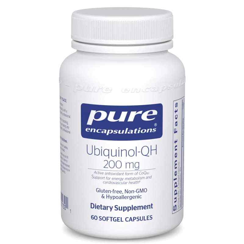Ubiquinol-QH 200 Mg, by Pure Encapsulations