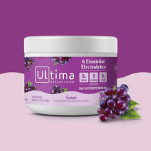 Ultima Replenisher Electrolyte Drink Mix, Grape, 30 Servings, by Ultima Health Products