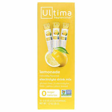 Ultima Replenisher Electrolyte Drink Mix Packets, Lemonade, 10 Packets, by Ultima Health Products