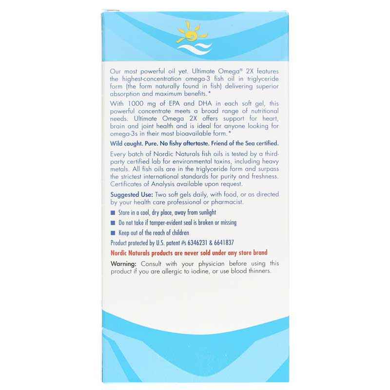 Ultimate Omega 2X, 90 Softgels, by Nordic Naturals, image #3