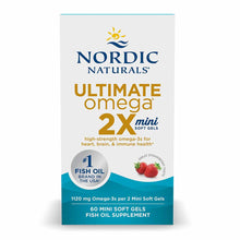 Ultimate Omega 2X Mini, 60 Softgels, by Nordic Naturals