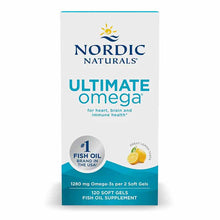 Ultimate Omega, 120 Softgels, by Nordic Naturals
