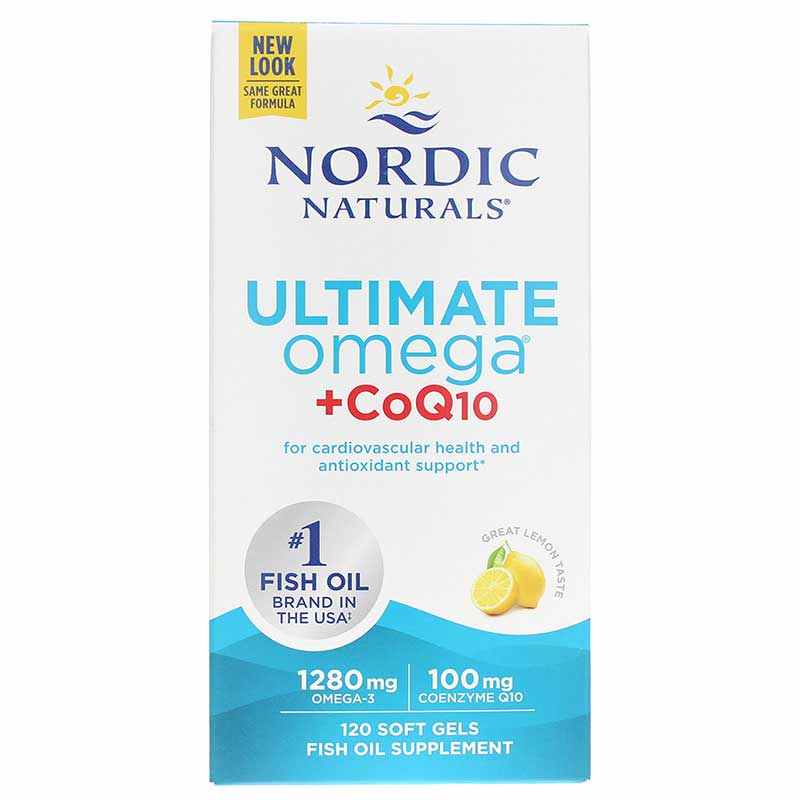 Ultimate Omega + CoQ10, by Nordic Naturals