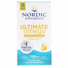 Ultimate Omega in Fish Gelatin Softgels, by Nordic Naturals
