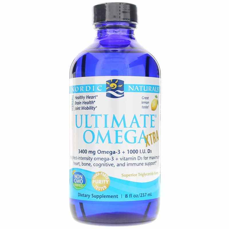 Ultimate Omega Xtra Liquid, by Nordic Naturals