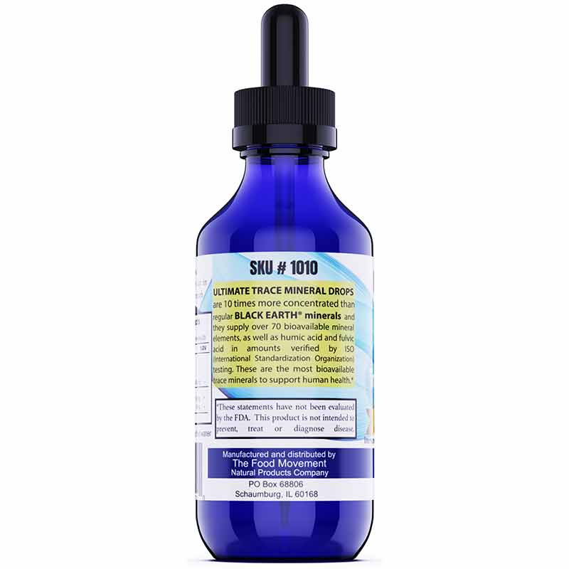 Ultimate Trace Mineral Drops Concentrate, 1 Oz Liquid, by The Food Movement, image #2