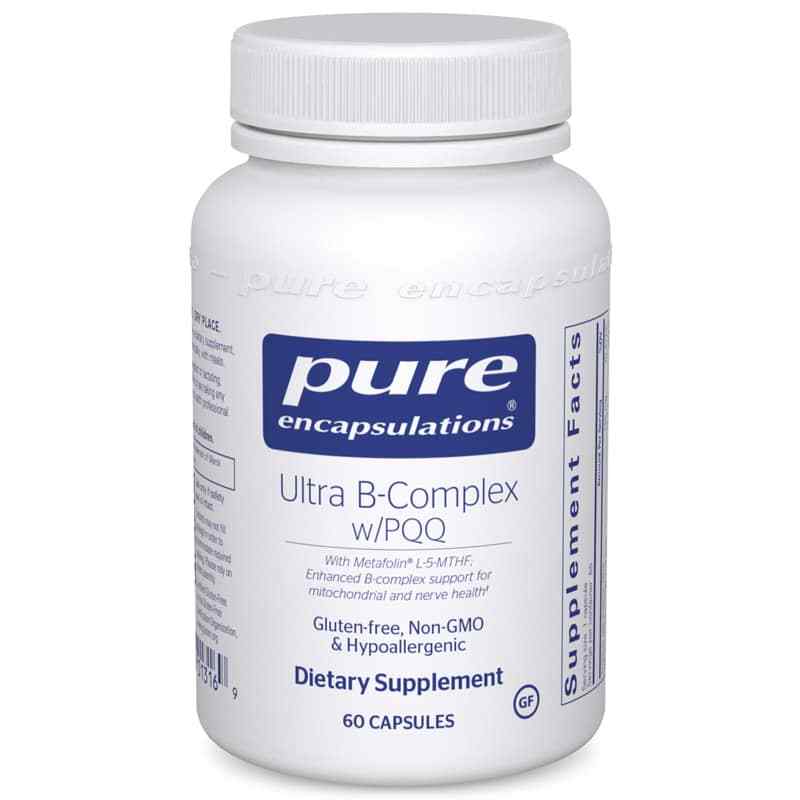 Ultra B-Complex w/PQQ, by Pure Encapsulations