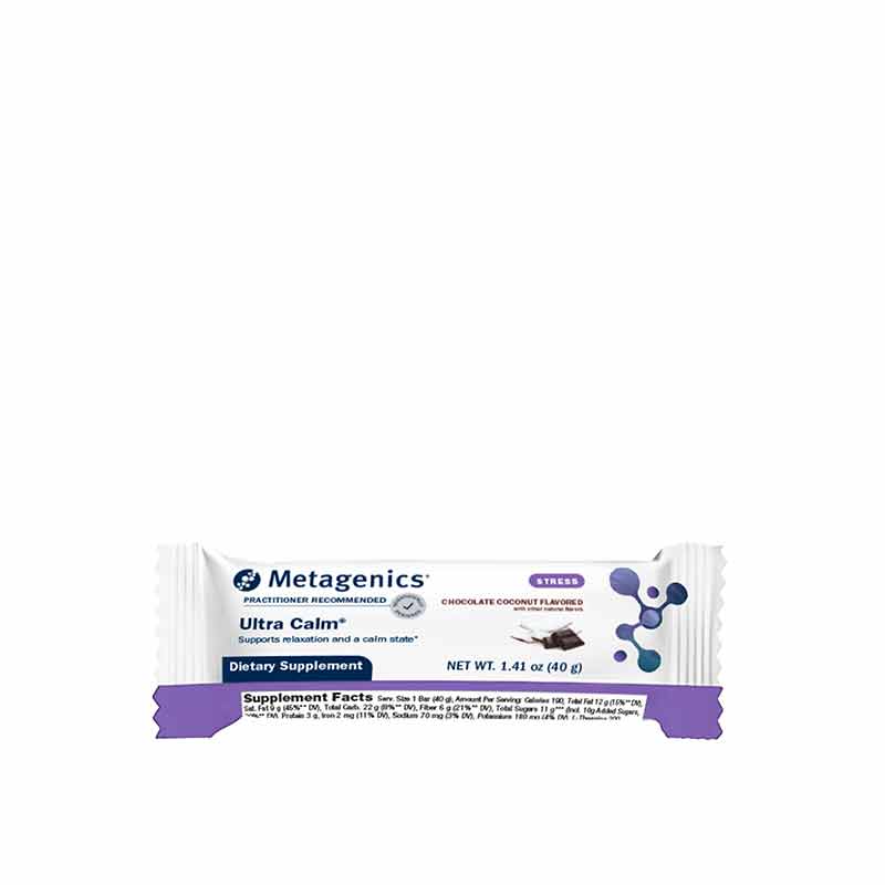 Ultra Calm Bar, 12 Bars, by Metagenics, image #3