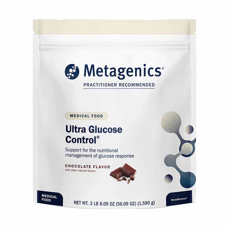 Ultra Glucose Control, Chocolate, 30 Servings, by Metagenics