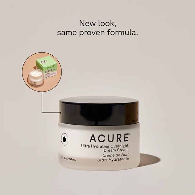 Ultra Hydrating Overnight Dream Cream, by Acure, image #2
