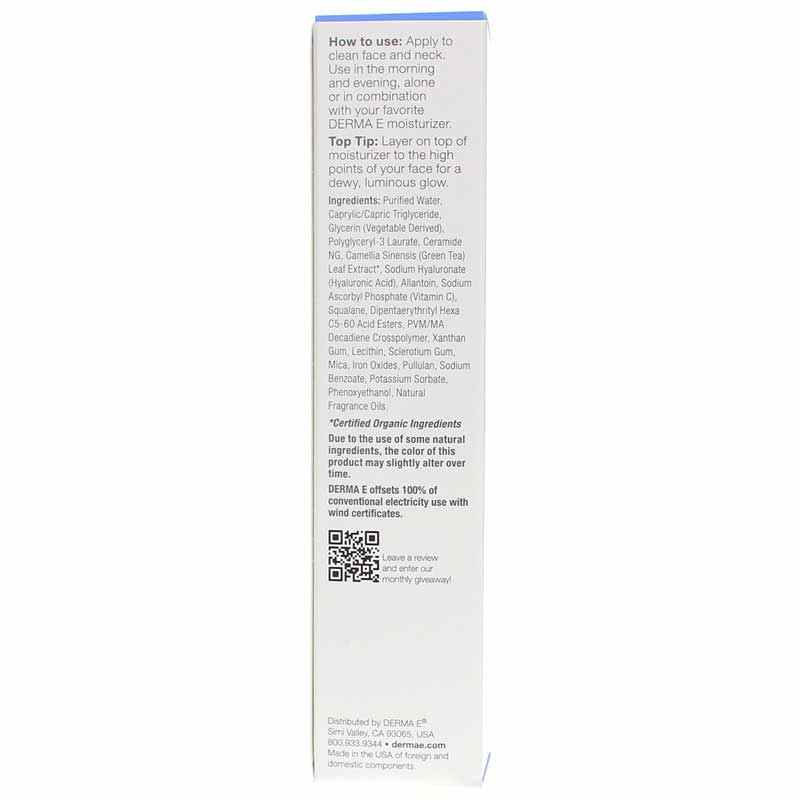Ultra Hydrating Dewy Skin Serum Hyaluronic Acid, by Derma E, image #3