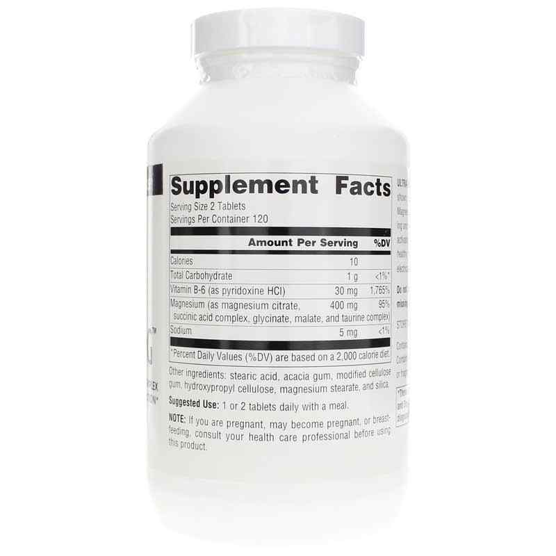 Ultra-Mag, 240 Tablets, by Source Naturals, image #2