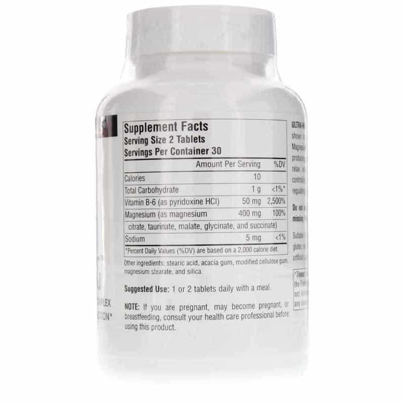 Ultra-Mag, 60 Tablets, by Source Naturals, image #2