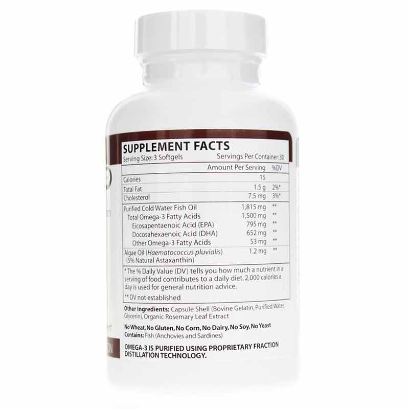 Ultra Omega-3 with Astaxanthin, by Vinco, image #2