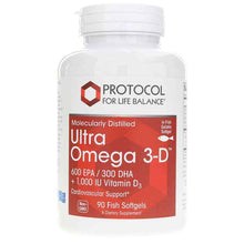 Ultra Omega 3-D, by Protocol For Life Balance