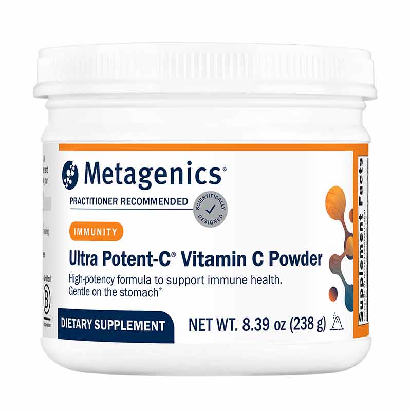 Ultra Potent-C Vitamin C Powder, 122 Servings, by Metagenics