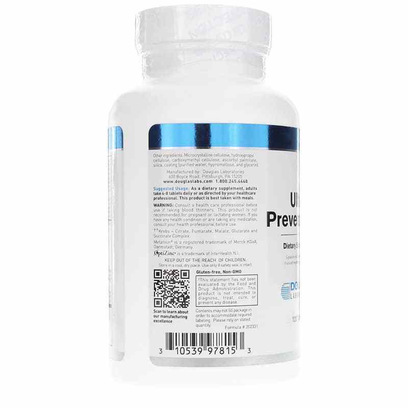 Ultra Preventive X Multivitamin, 120 Tablets, by Douglas Laboratories, image #4