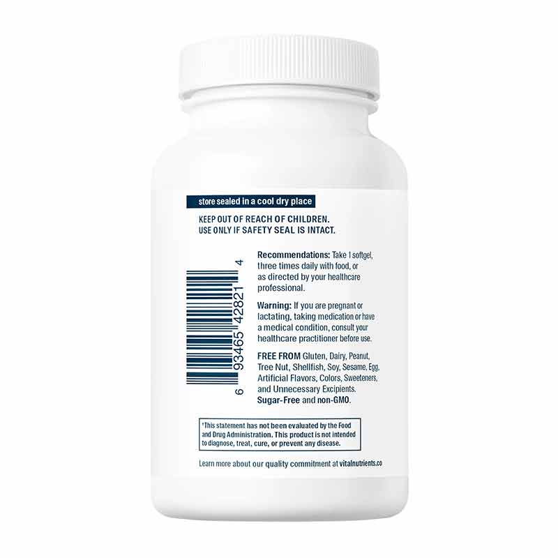 Ultra Pure Fish Oil 700 Enteric, by Vital Nutrients, image #4