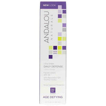 Ultra Sheer Daily Defense Facial Lotion SPF 18, Age Defying Formula, by Andalou Naturals