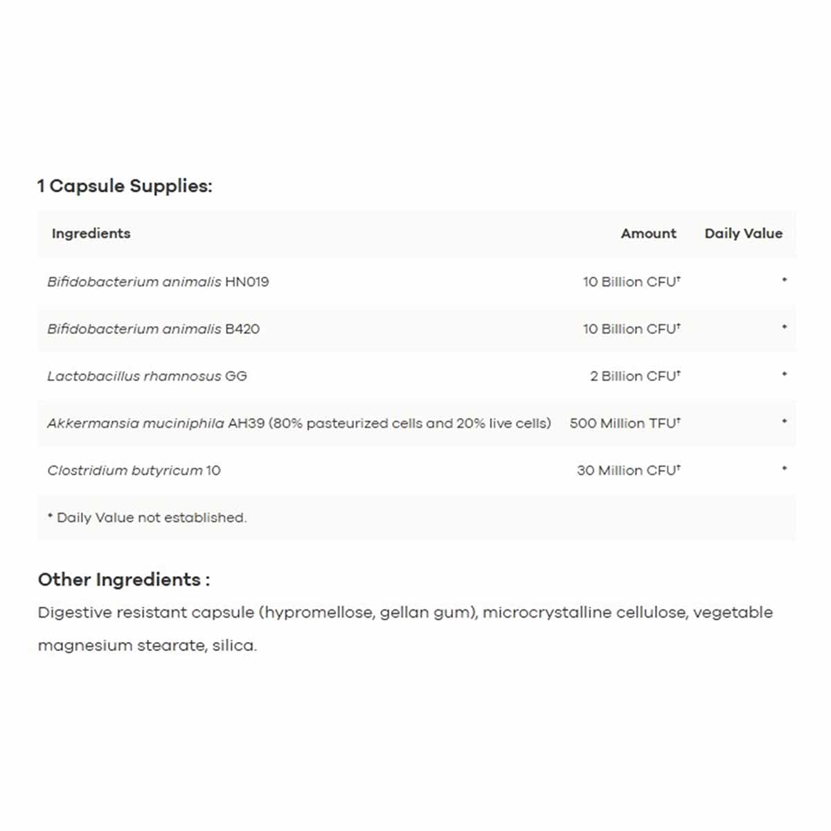 UltraBiotic Akkermansia Plus, by NutriDyn