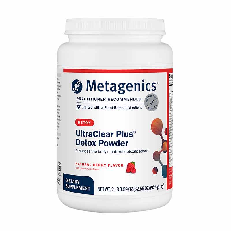 UltraClear Plus Detox Powder, Berry, 21 Servings, by Metagenics