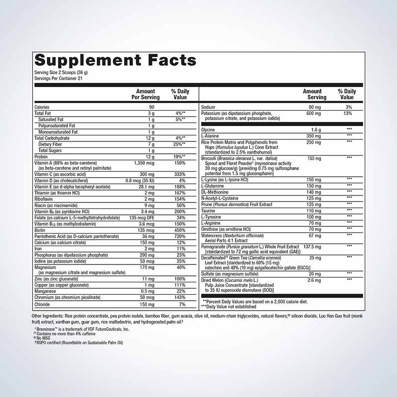 UltraClear Renew Detox Powder, Vanilla, 21 Servings, by Metagenics, image #2