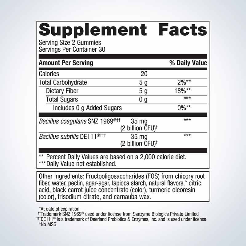 UltraFlora 3-in-1 Daily Probiotic, 60 Gummies, by Metagenics, image #2